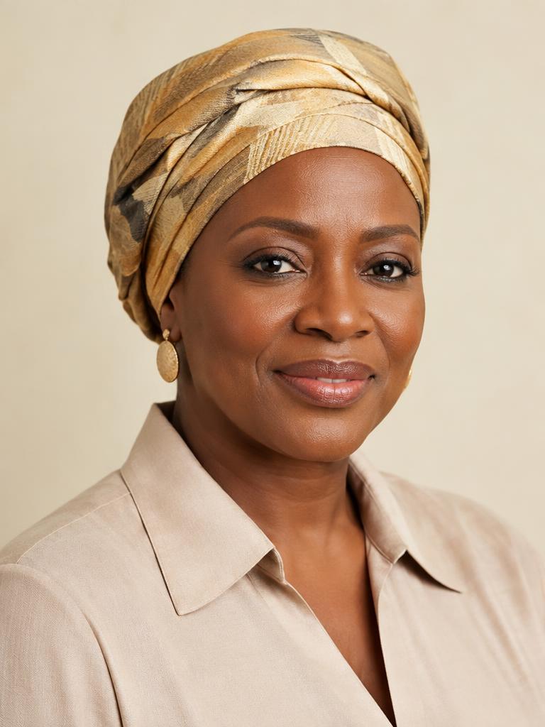 Portrait of Yaa Asantewaa, tour guide